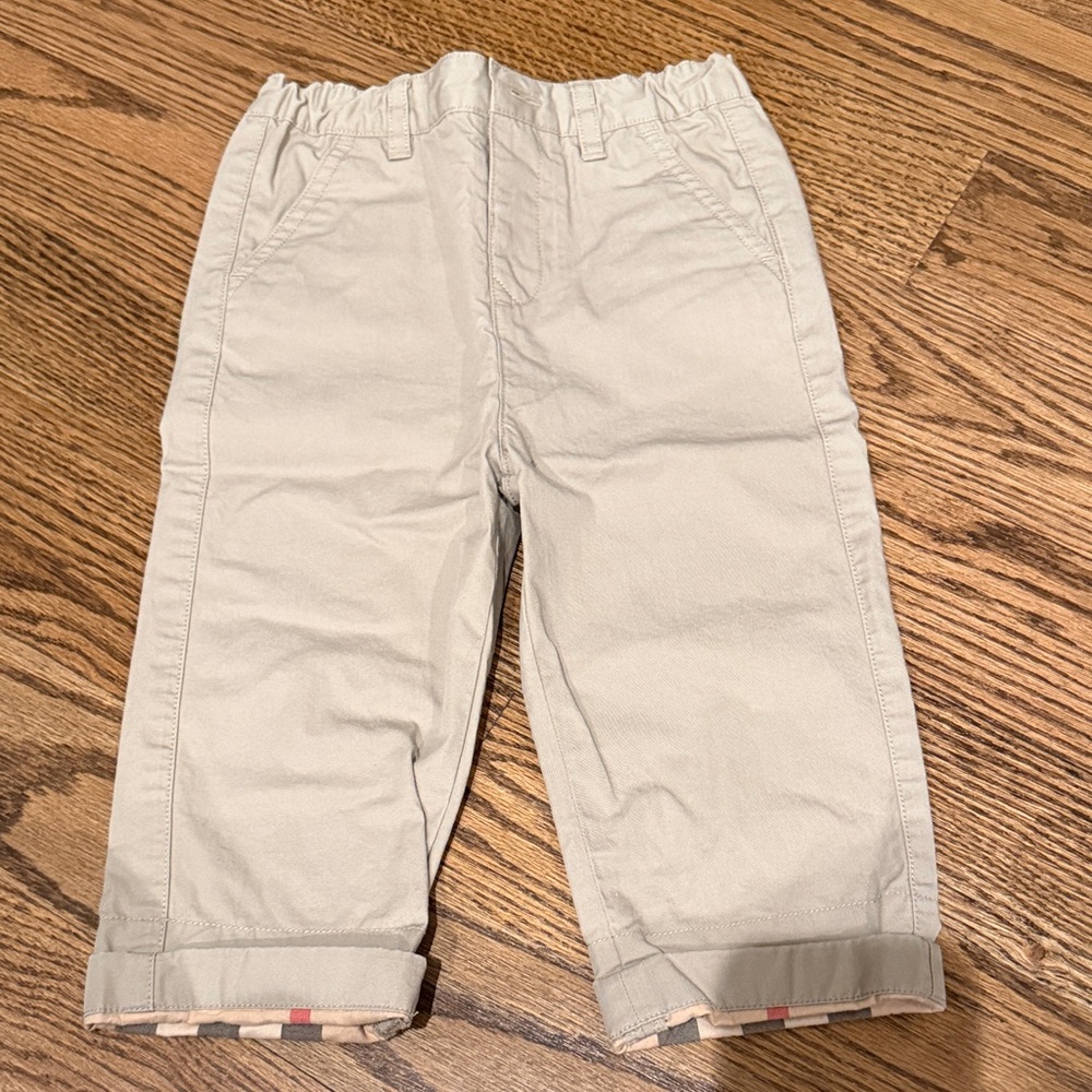 Burberry Kids Casual Light Tan Trousers
